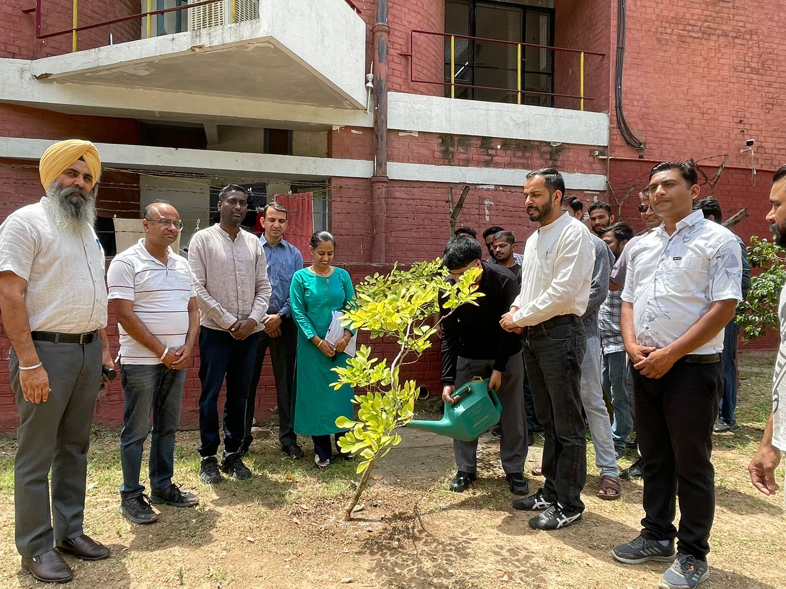 Plant Adoption Drive marks ‘World Environment Day’ at BH-3, Panjab University